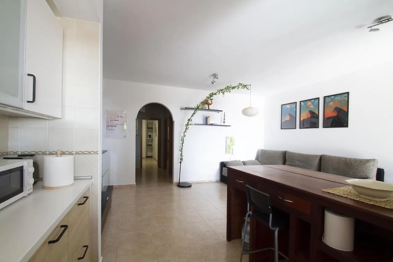 Apartment Beach Front Granillo - Ocean View, Garden, Bright And Comfortable, Wi-Fi Costa Calma
